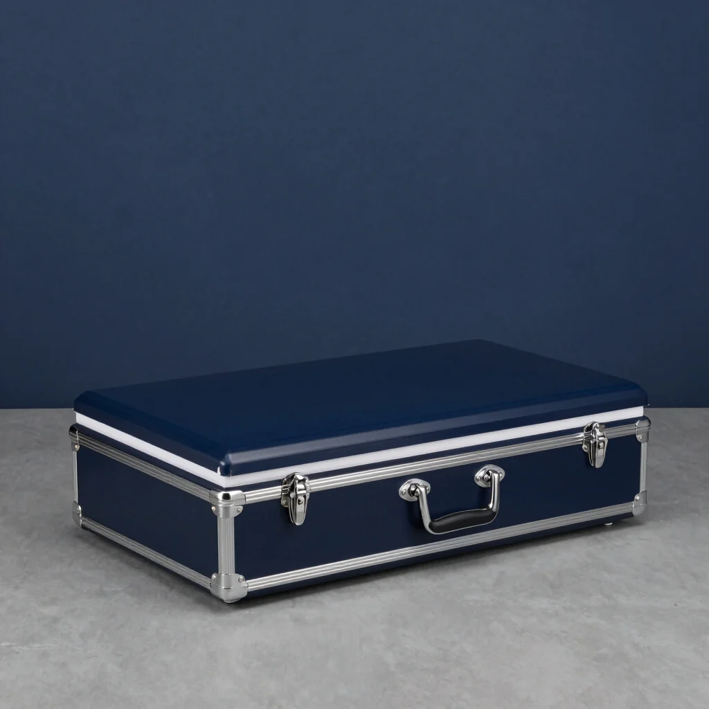 Orion Midnight Steel Casket