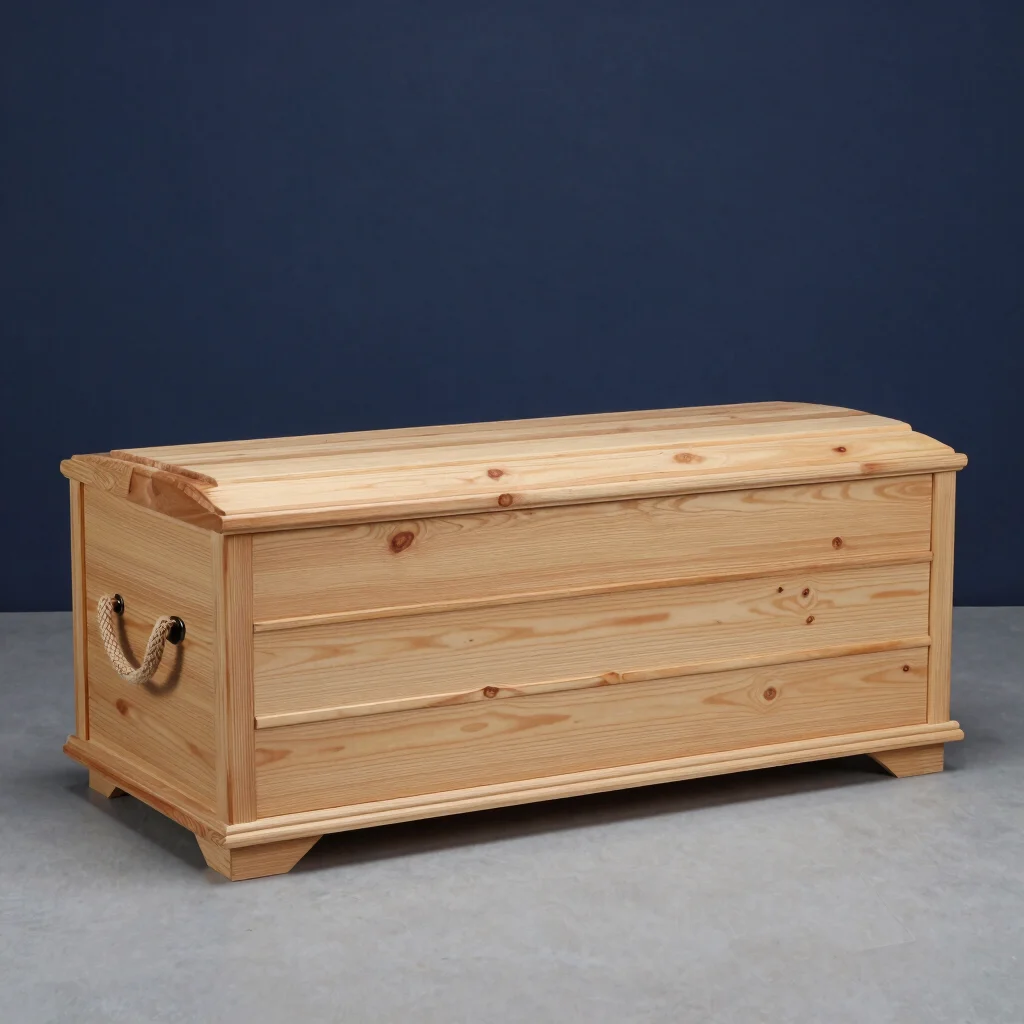 Virtue Natural Pine Casket